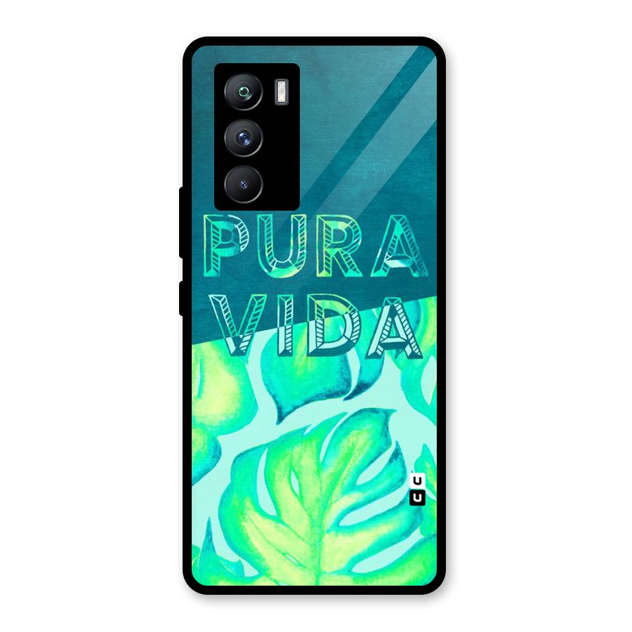 Pre Vida Glass Back Case for Vivo iQOO 9 SE