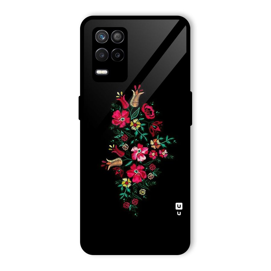 Pretty Allure Flower Glass Back Case for Realme 8 5G
