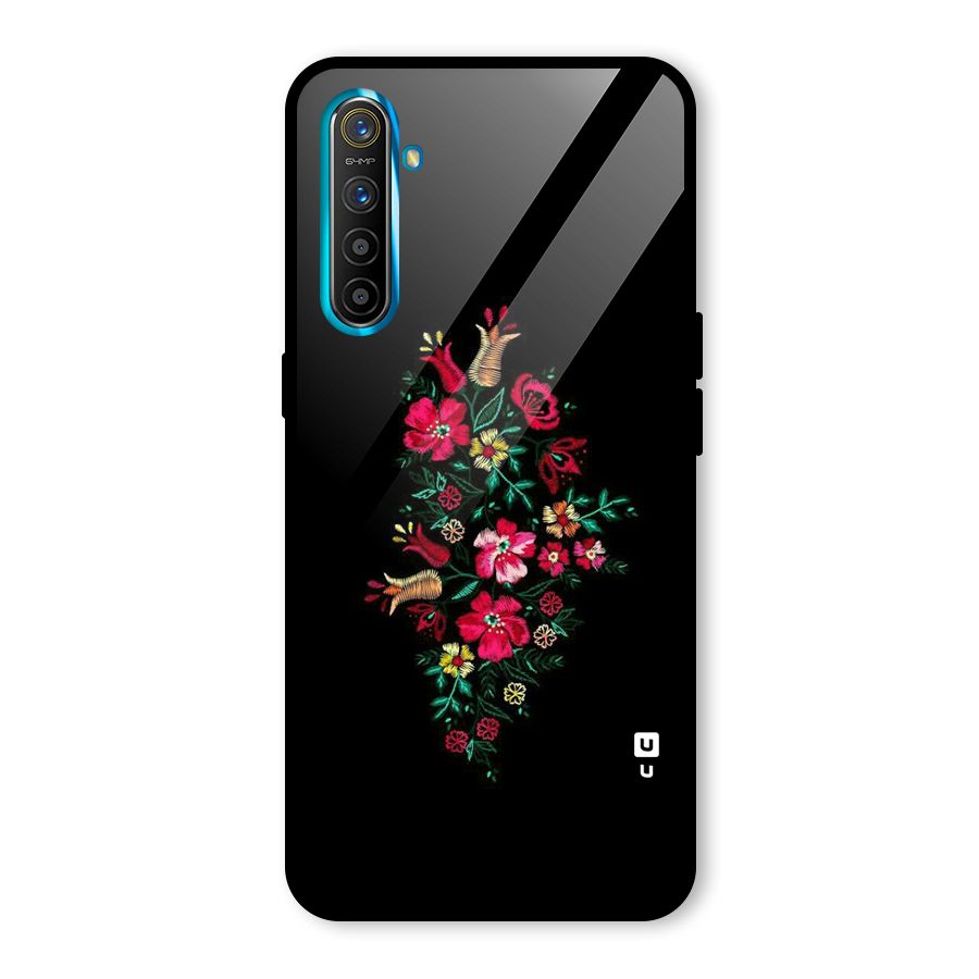 Pretty Allure Flower Glass Back Case for Realme X2