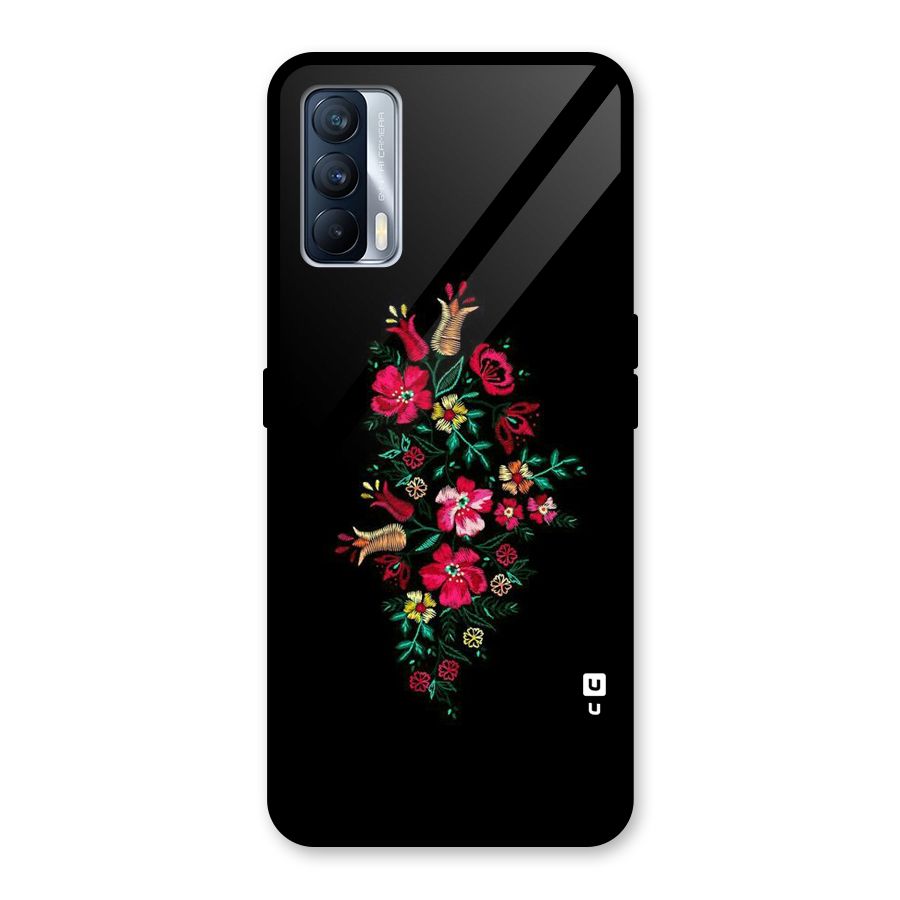 Pretty Allure Flower Glass Back Case for Realme X7