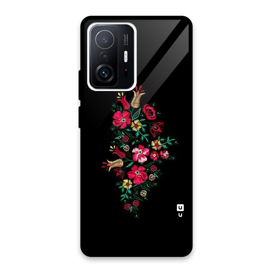 Pretty Allure Flower Glass Back Case for Xiaomi 11T Pro