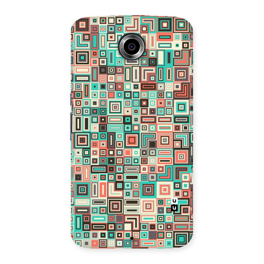 Pretty Boxes Design Back Case for Nexsus 6