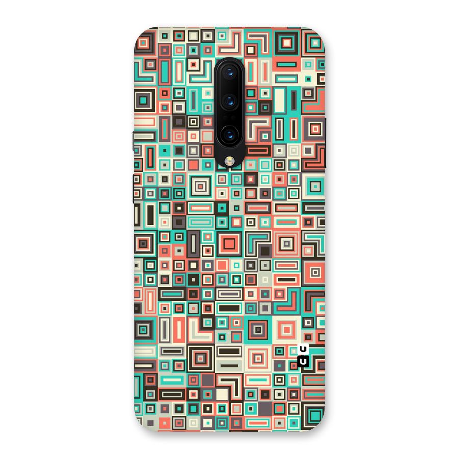 Pretty Boxes Design Back Case for OnePlus 7 Pro