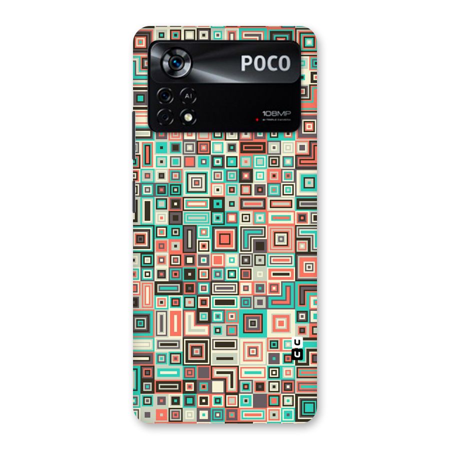 Pretty Boxes Design Back Case for Poco X4 Pro 5G