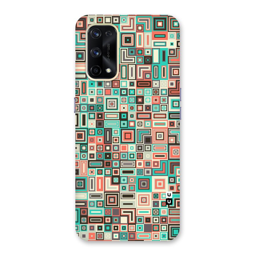 Pretty Boxes Design Glass Back Case for Realme X7 Pro