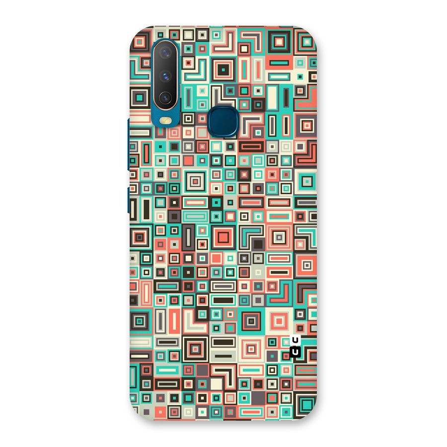 Pretty Boxes Design Back Case for Vivo Y17