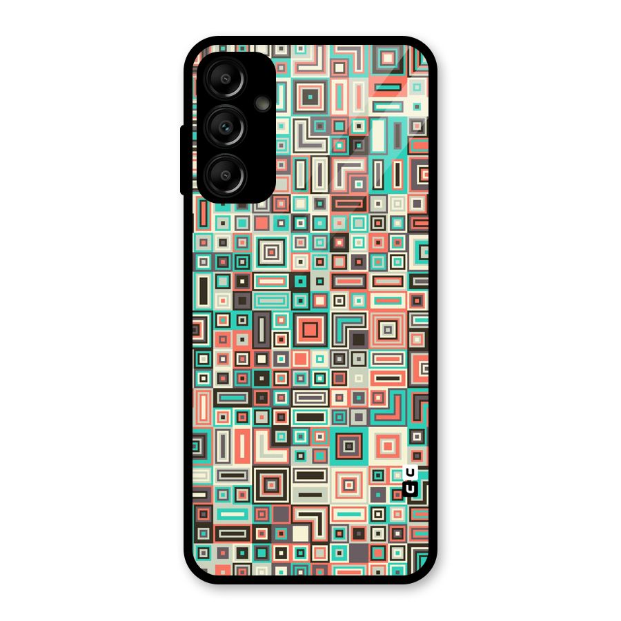 Pretty Boxes Design Glass Back Case for Galaxy A14 5G