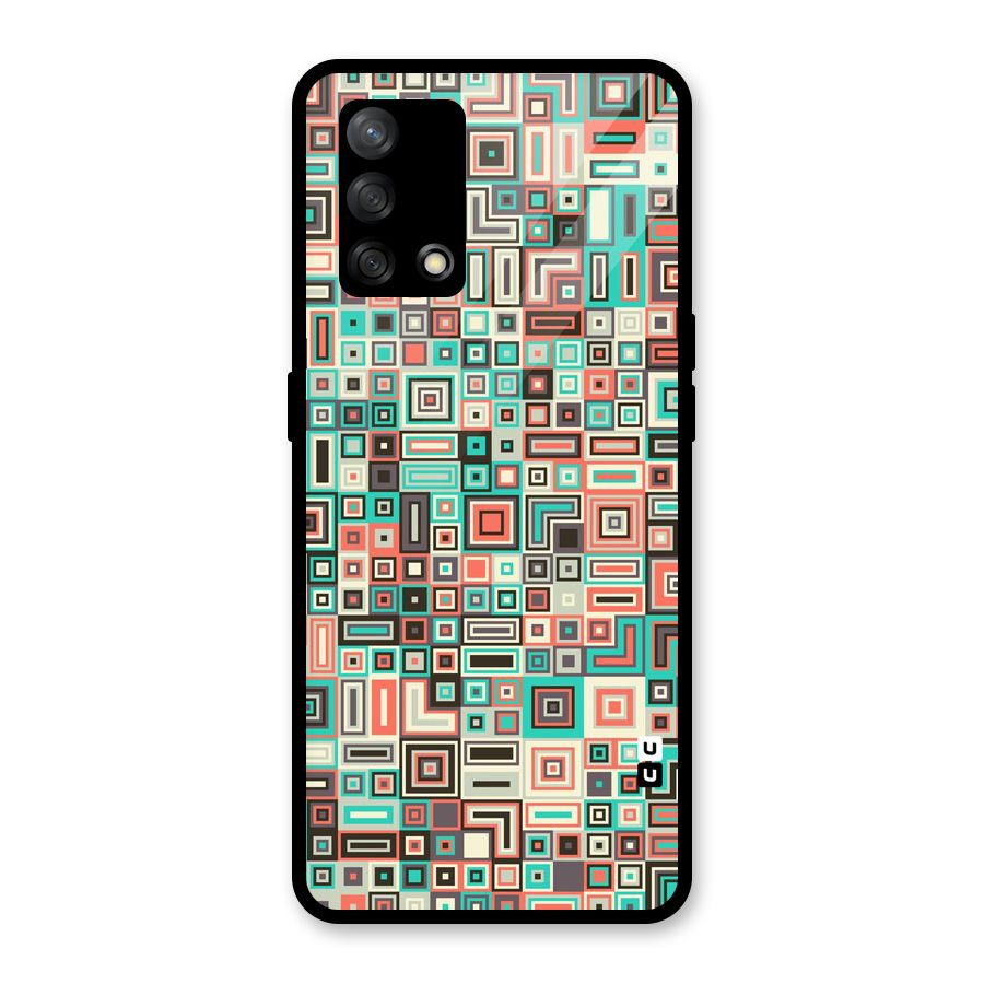 Pretty Boxes Design Glass Back Case for Oppo F19