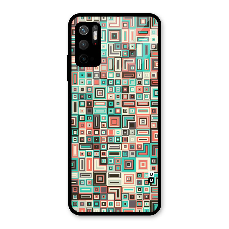 Pretty Boxes Design Glass Back Case for Poco M3 Pro 5G