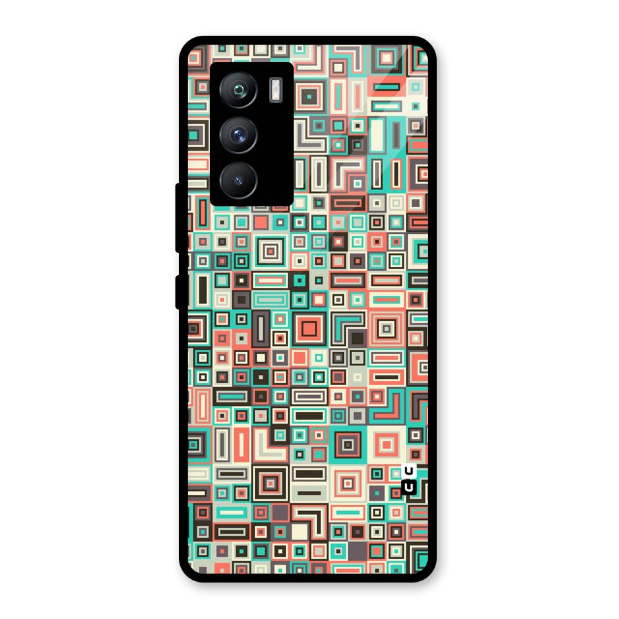 Pretty Boxes Design Glass Back Case for Vivo iQOO 9 SE