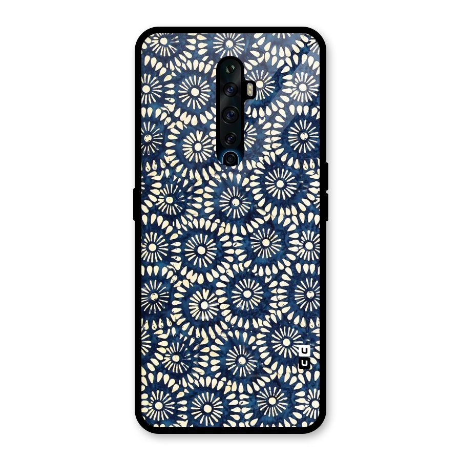 Pretty Circles Glass Back Case for Oppo Reno2 F