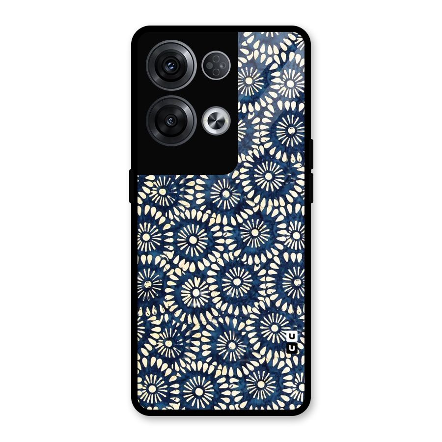 Pretty Circles Glass Back Case for Oppo Reno8 Pro 5G