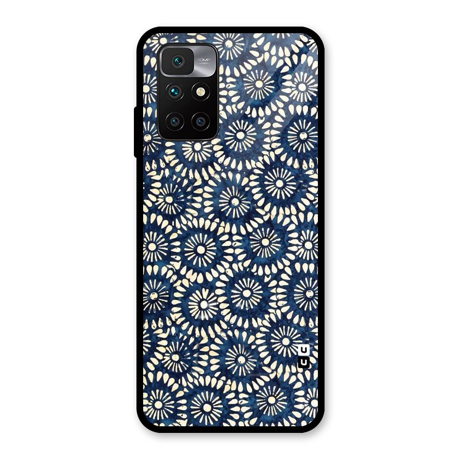 Pretty Circles Glass Back Case for Redmi 10 Prime