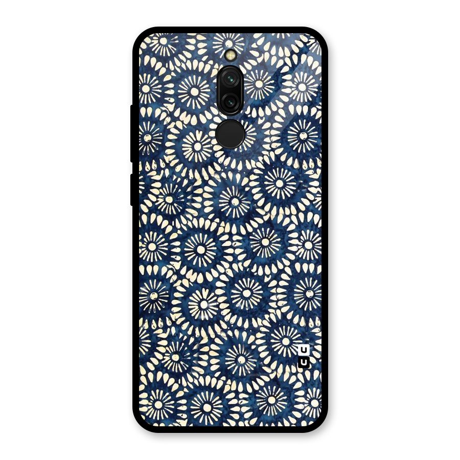 Pretty Circles Glass Back Case for Redmi 8