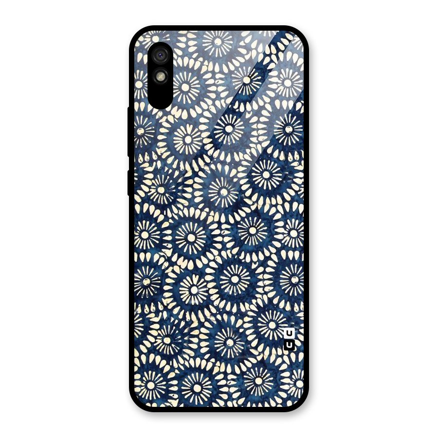 Pretty Circles Glass Back Case for Redmi 9A