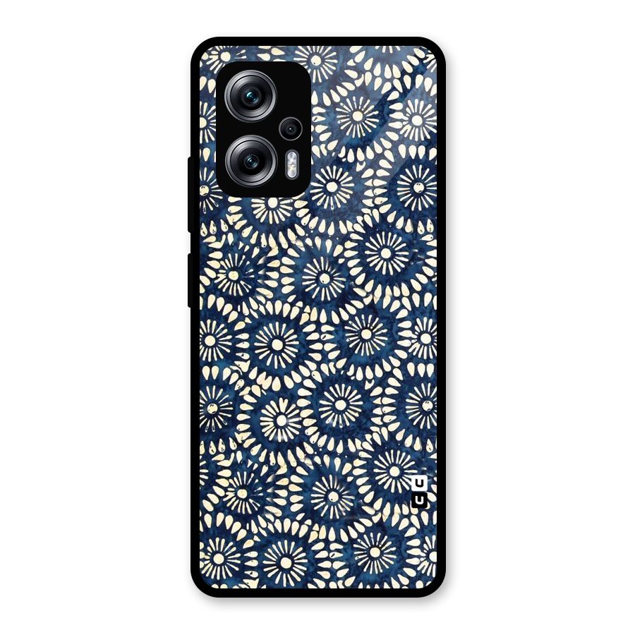 Pretty Circles Glass Back Case for Redmi K50i