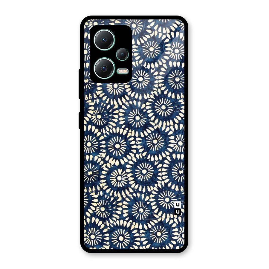Pretty Circles Glass Back Case for Redmi Note 12 5G