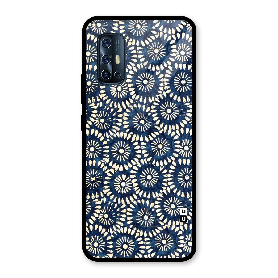 Pretty Circles Glass Back Case for Vivo V17