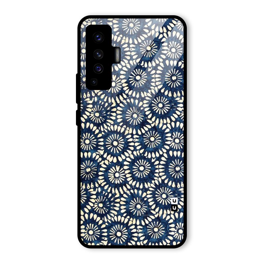 Pretty Circles Glass Back Case for Vivo X50