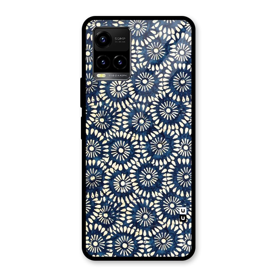Pretty Circles Glass Back Case for Vivo Y21T