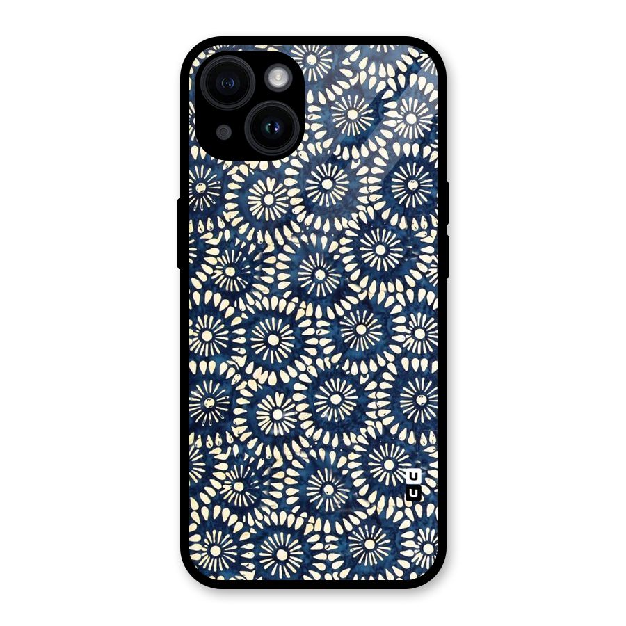 Pretty Circles Glass Back Case for iPhone 14