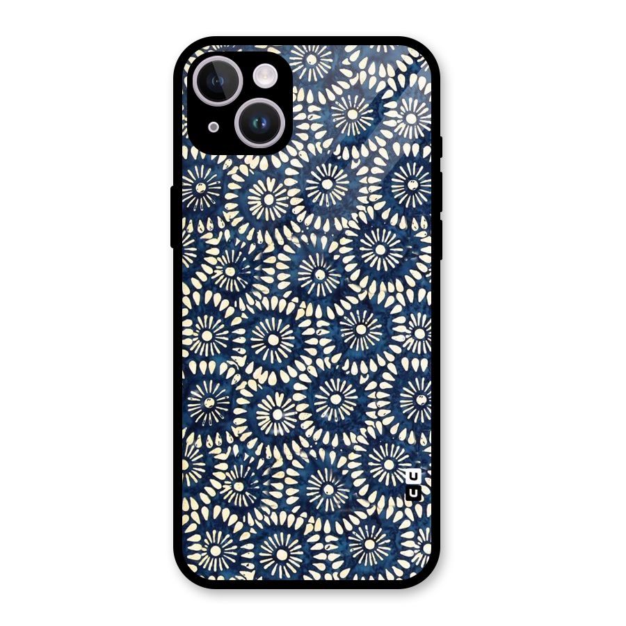 Pretty Circles Glass Back Case for iPhone 14 Plus