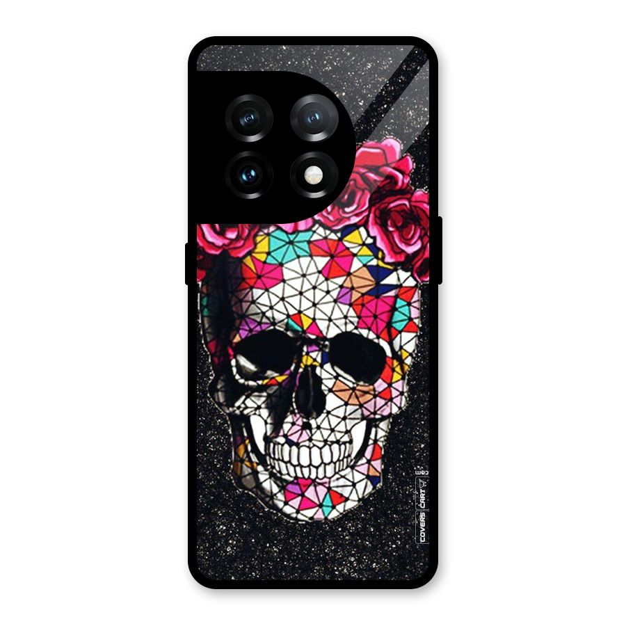 Pretty Dead Face Glass Back Case for OnePlus 11