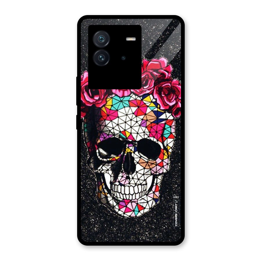 Pretty Dead Face Glass Back Case for Vivo iQOO Neo 6 5G