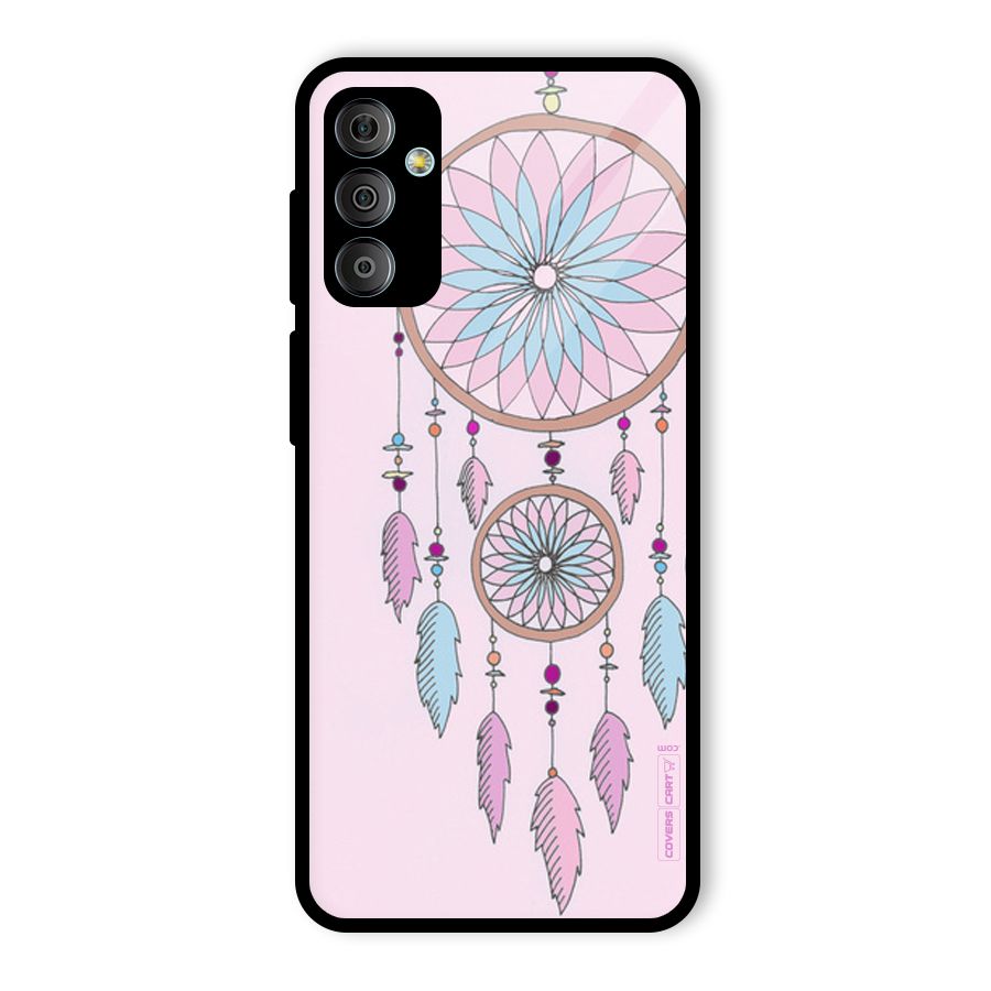 Pretty Dream Catcher Glass Back Case for Galaxy F23