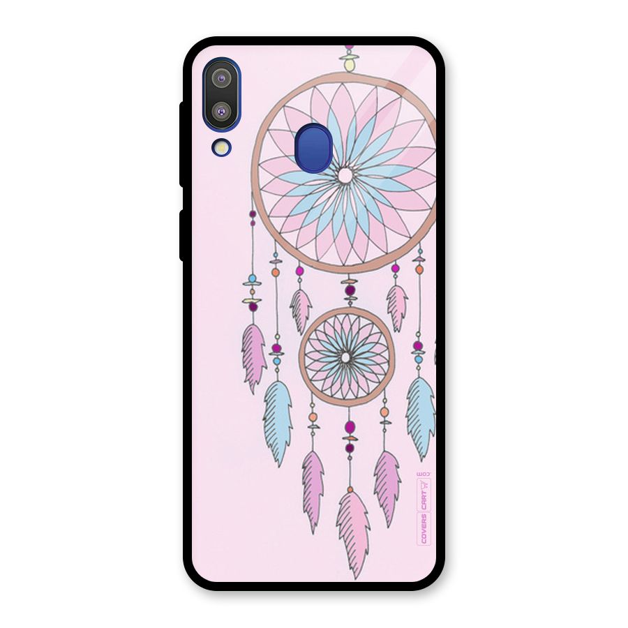 Pretty Dream Catcher Glass Back Case for Galaxy M20