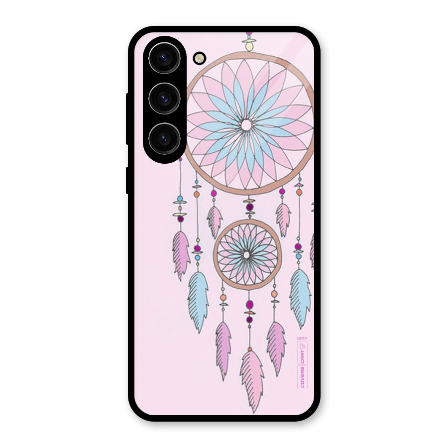 Pretty Dream Catcher Glass Back Case for Galaxy S23 Plus