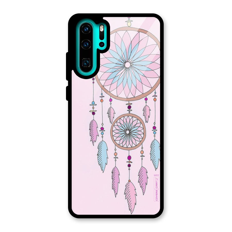 Pretty Dream Catcher Glass Back Case for Huawei P30 Pro
