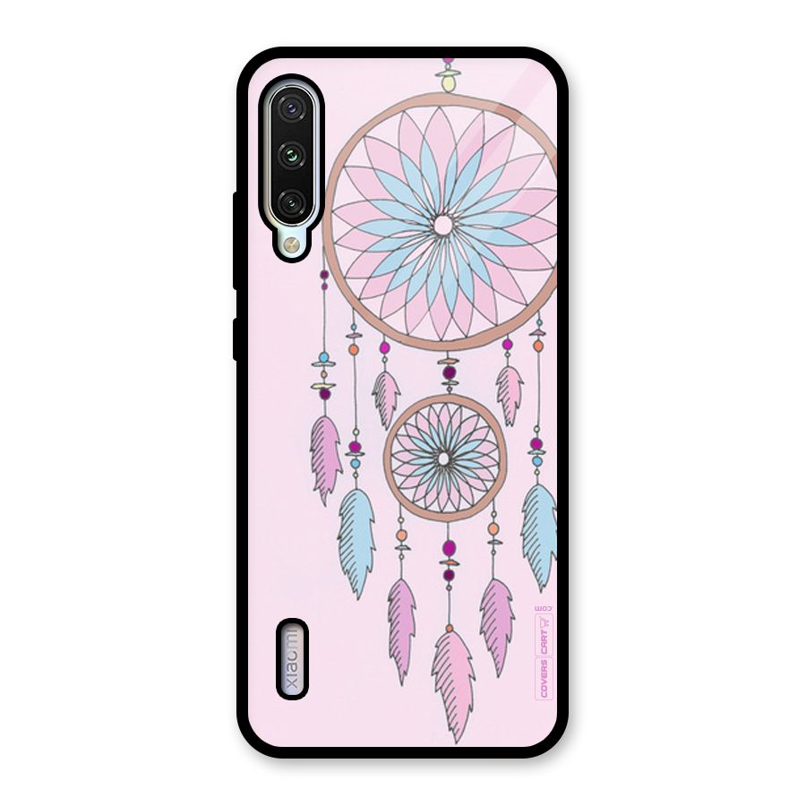 Pretty Dream Catcher Glass Back Case for Mi A3