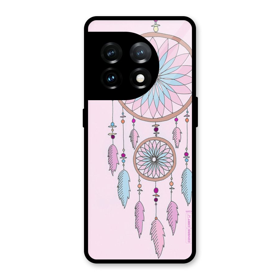 Pretty Dream Catcher Glass Back Case for OnePlus 11