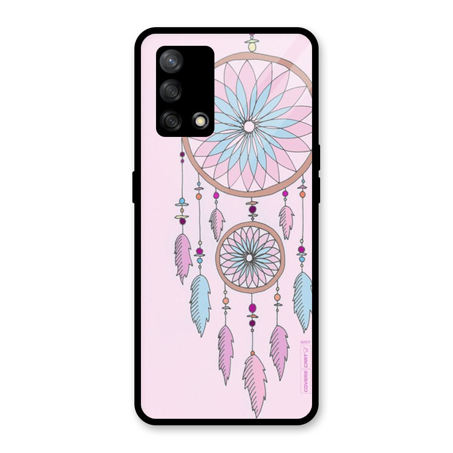 Pretty Dream Catcher Glass Back Case for Oppo F19