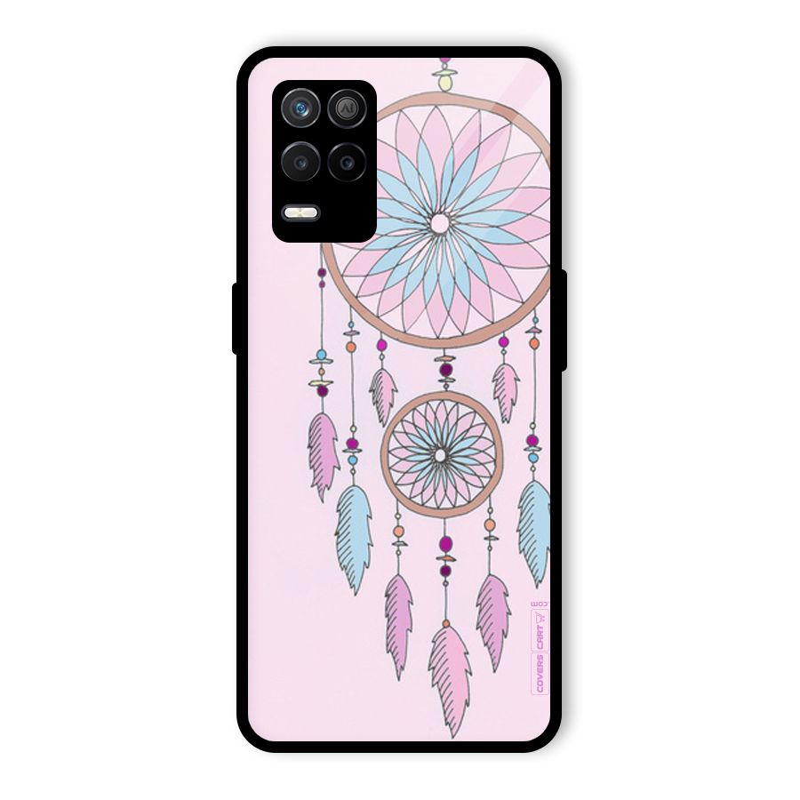 Pretty Dream Catcher Glass Back Case for Realme 8 5G