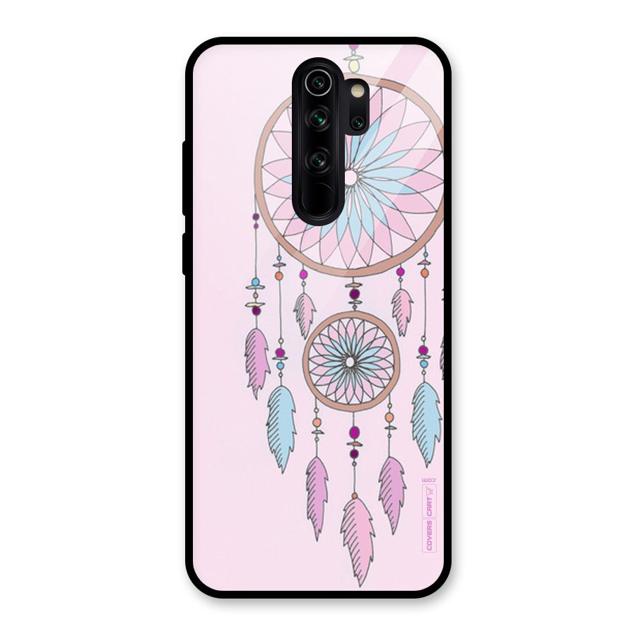 Pretty Dream Catcher Glass Back Case for Redmi Note 8 Pro