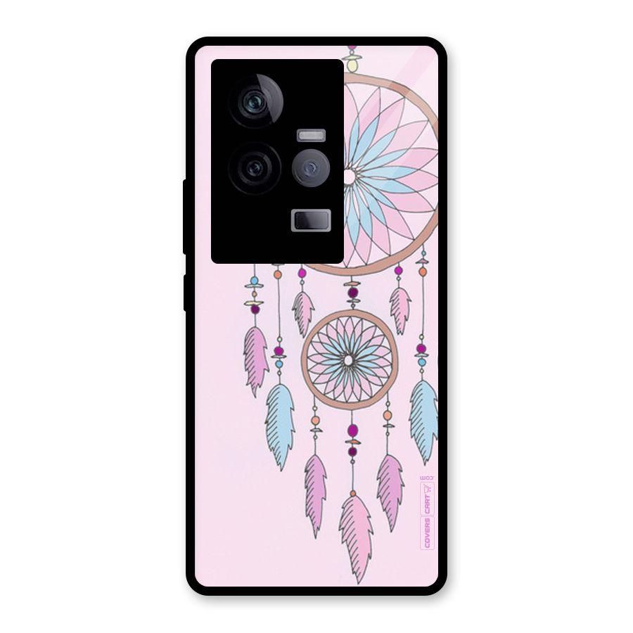 Pretty Dream Catcher Glass Back Case for Vivo iQOO 11 5G