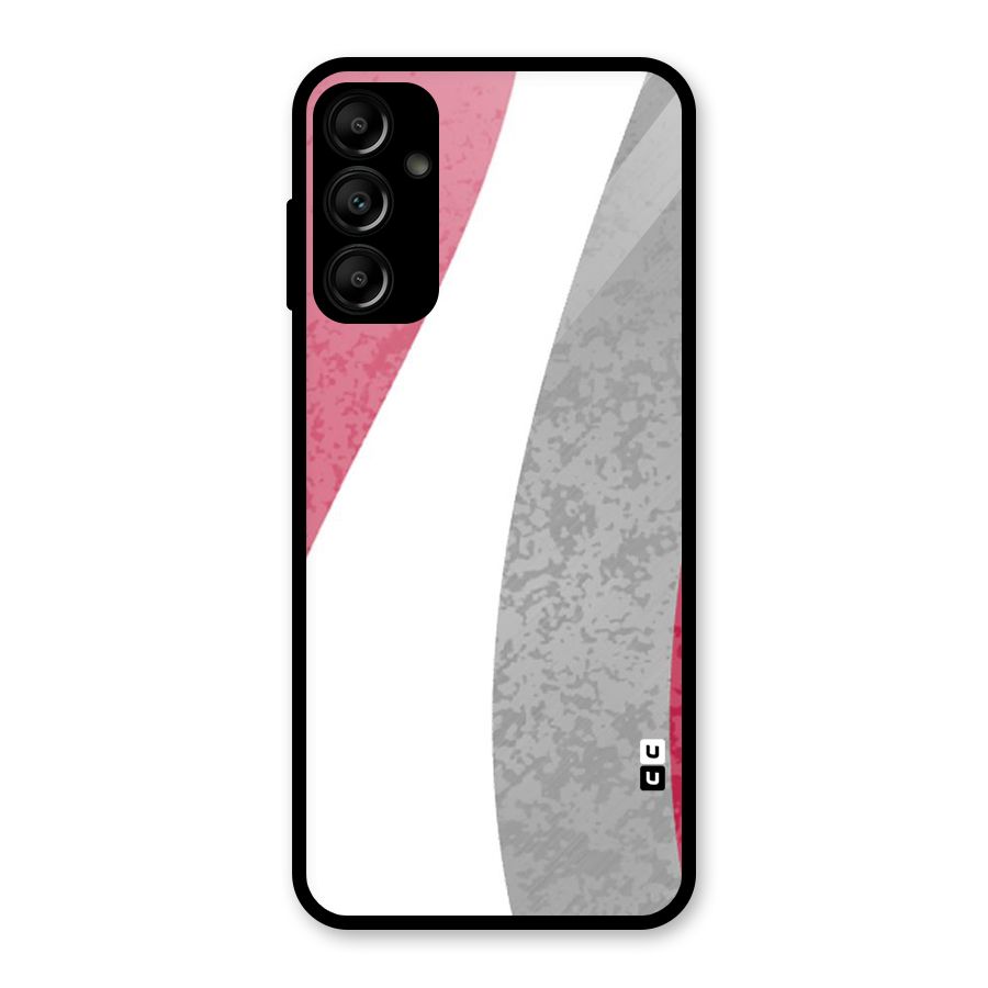 Pretty Flow Design Glass Back Case for Galaxy A14 5G