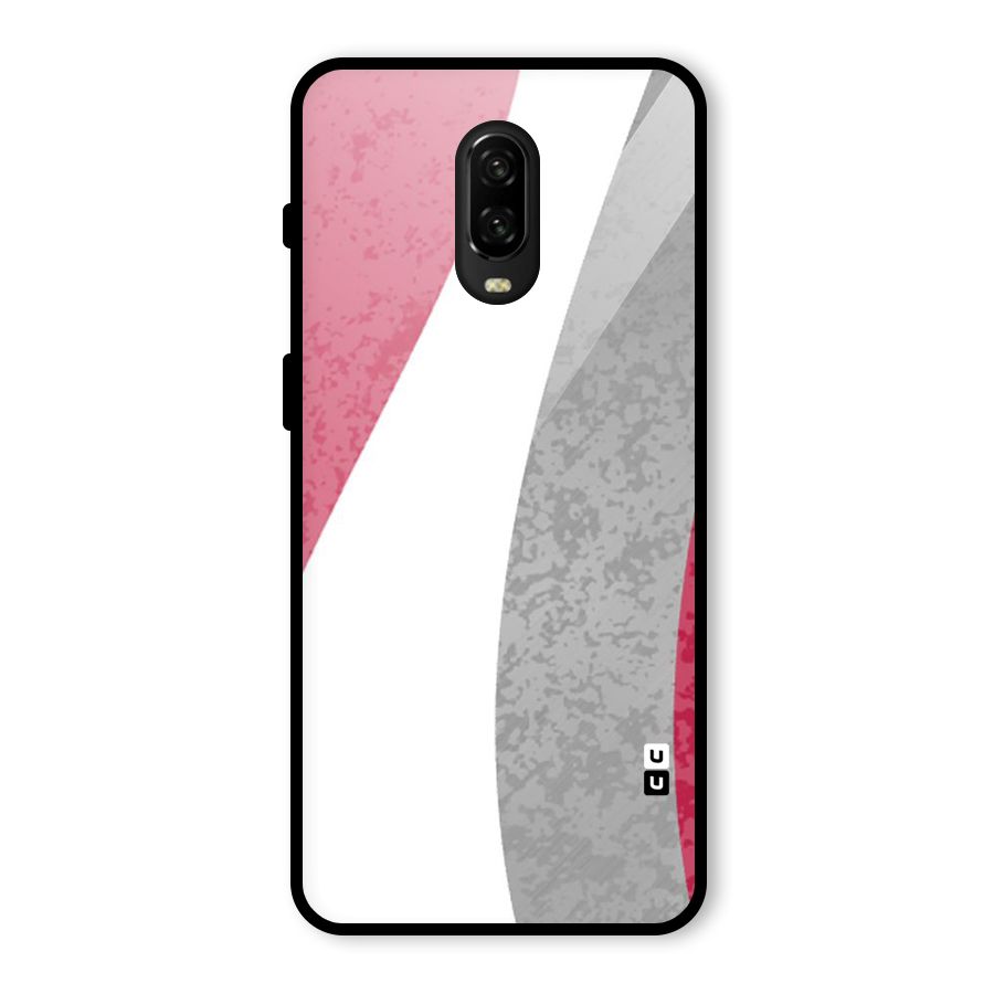 Pretty Flow Design Glass Back Case for OnePlus 6T