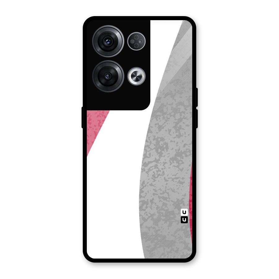 Pretty Flow Design Glass Back Case for Oppo Reno8 Pro 5G