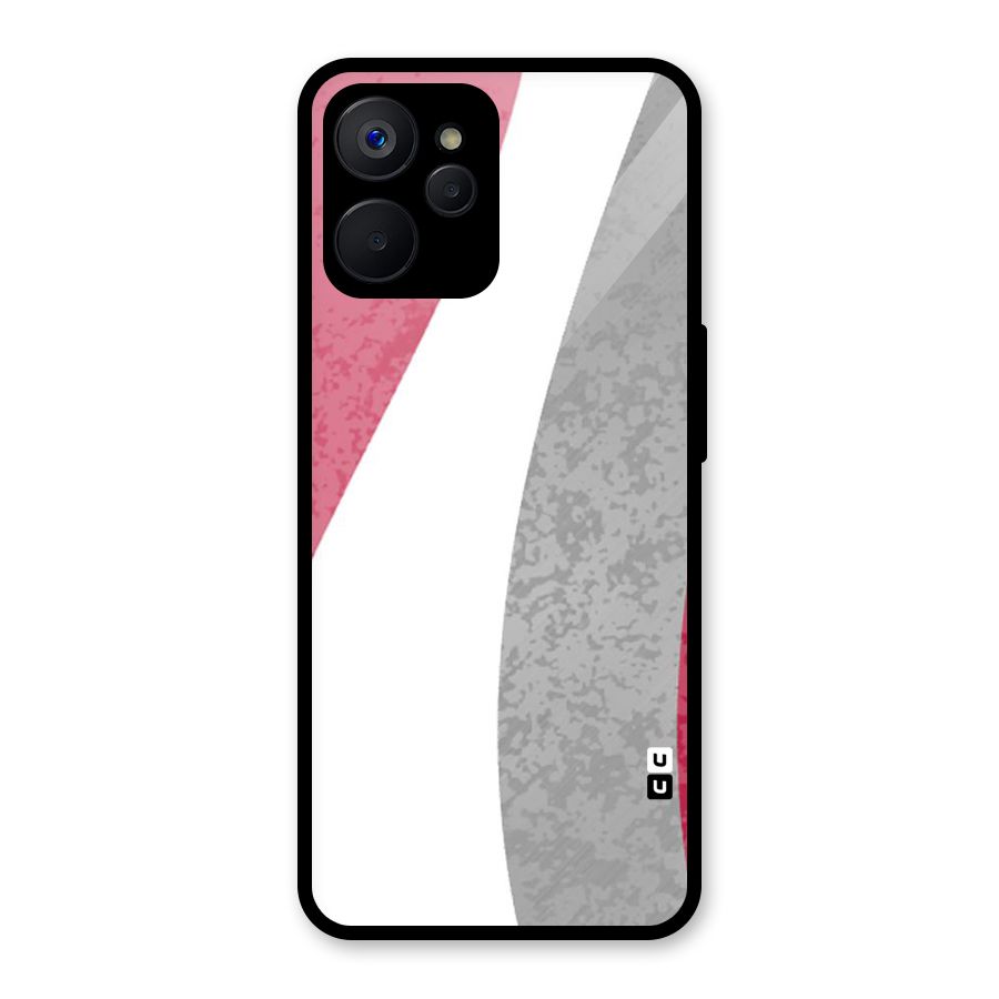 Pretty Flow Design Glass Back Case for Realme 9i 5G