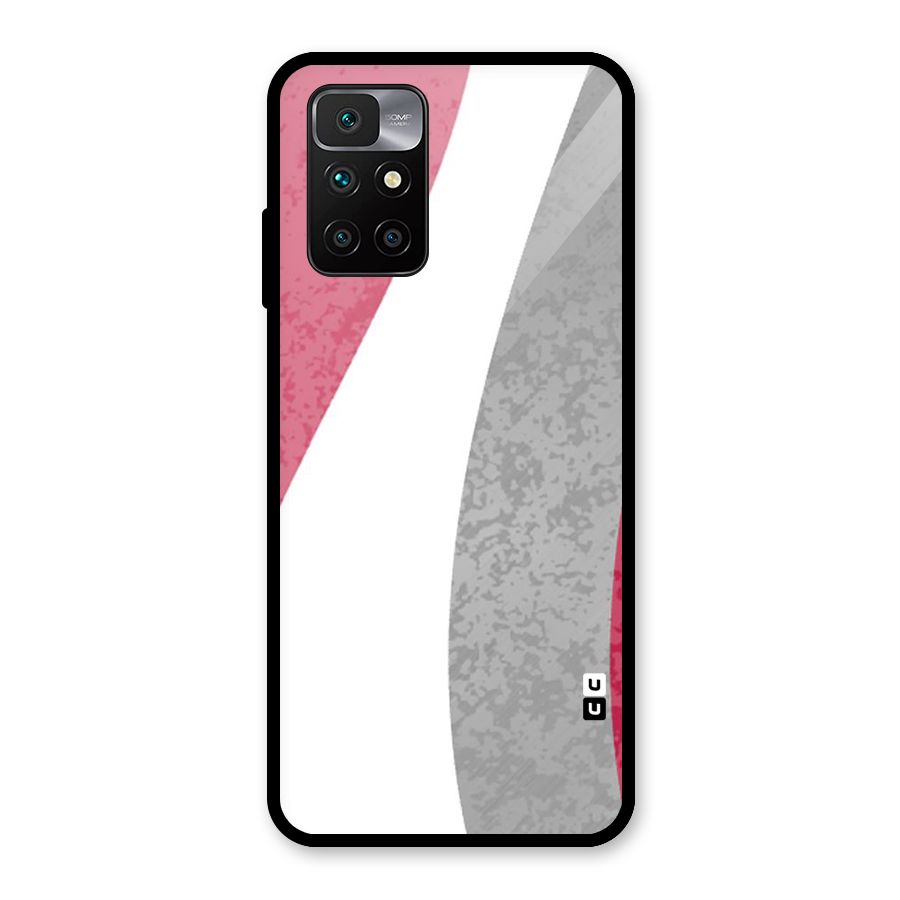 Pretty Flow Design Glass Back Case for Redmi 10 Prime