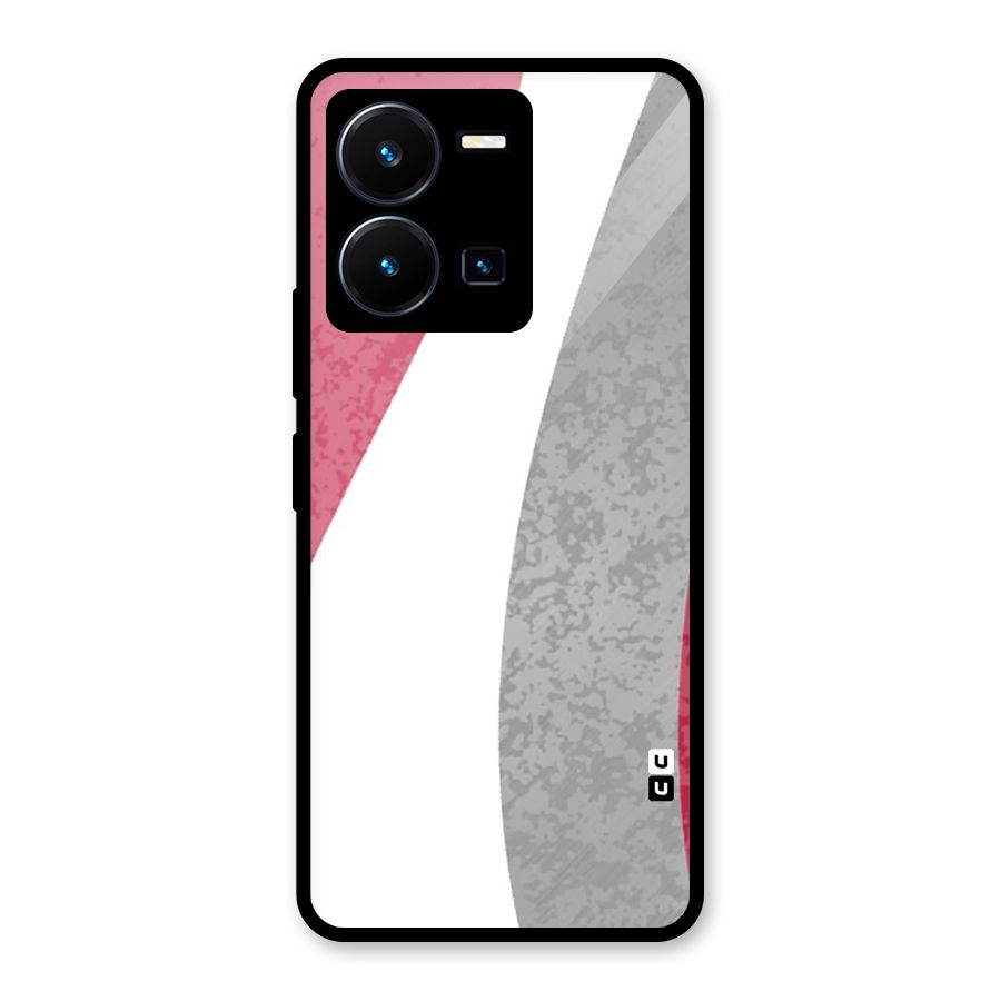 Pretty Flow Design Glass Back Case for Vivo Y35
