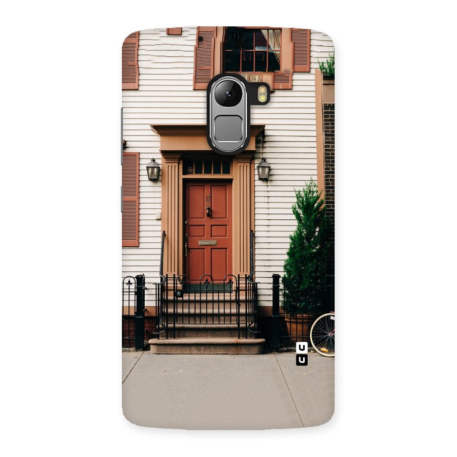 Pretty Orange Door Back Case for Lenovo K4 Note