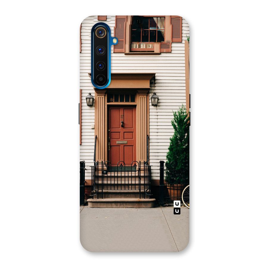 Pretty Orange Door Back Case for Realme 6 Pro