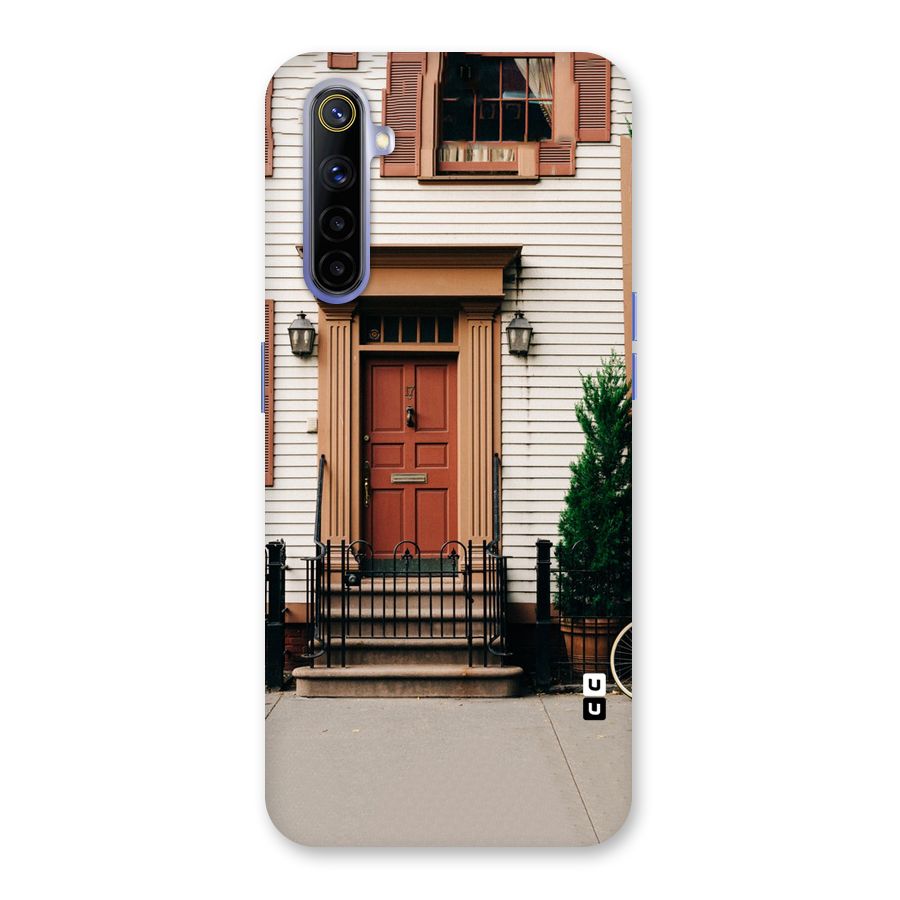 Pretty Orange Door Back Case for Realme 6i
