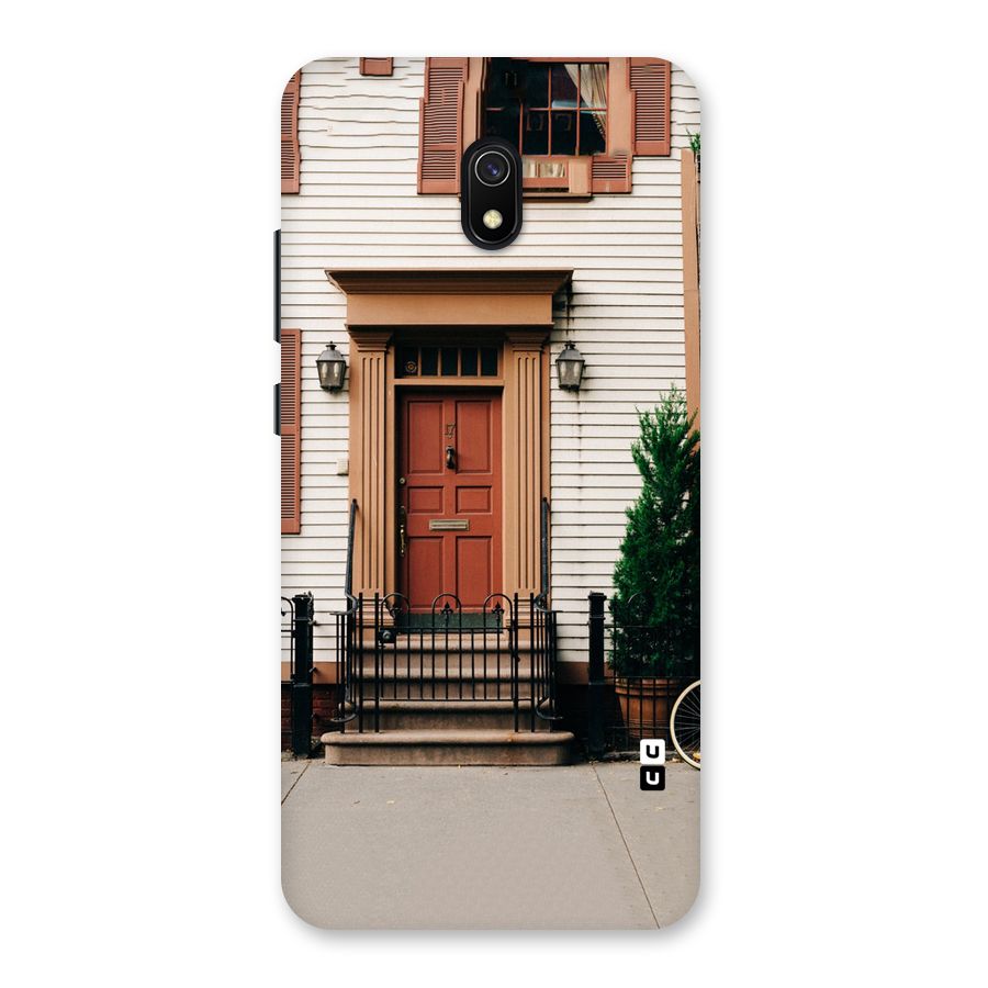 Pretty Orange Door Back Case for Redmi 8A