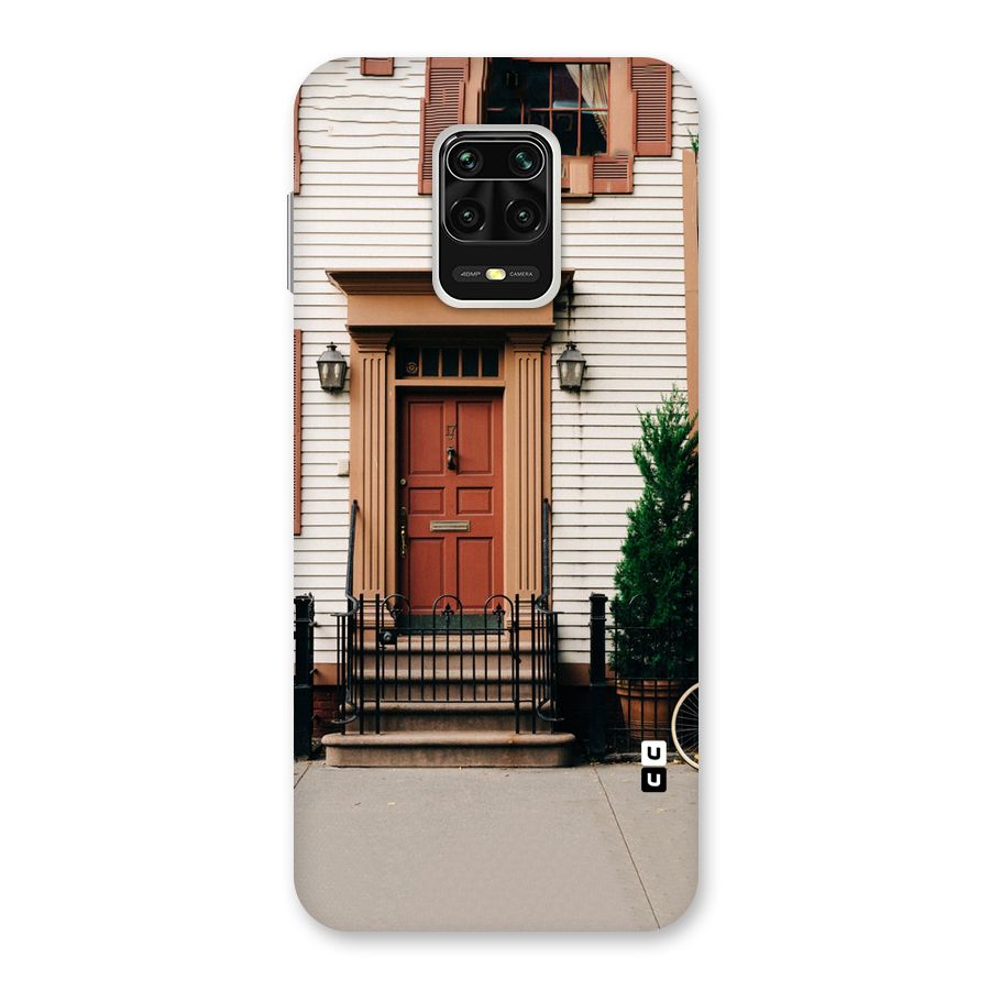 Pretty Orange Door Back Case for Redmi Note 9 Pro Max