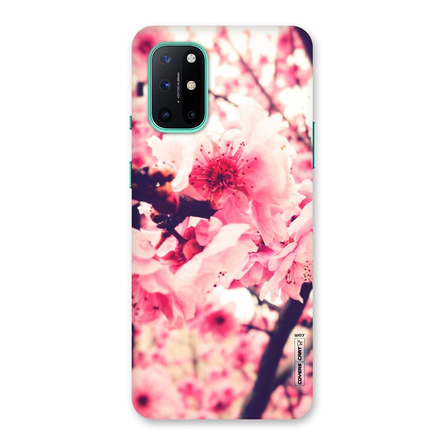 Pretty Pink Flowers Back Case for OnePlus 8T